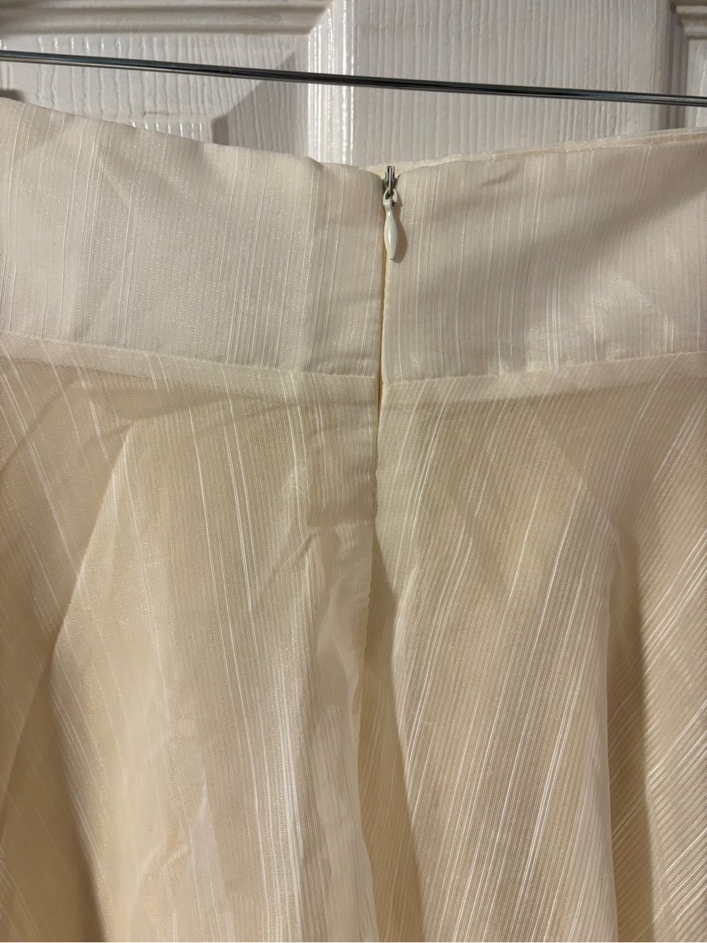 Sophie & Me Cream Maxi Skirt with Floral Border and Under Skirt (fits M) - Picture 6 of 10
